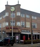 De ingangspartij van het voormalige café.
<br/>
Richard Keijzer, 2014-12-09